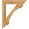 Ekena Millwork Legacy Traditional Rough Sawn Bracket, Western Red Cedar, 6"W x 38"D x 44"H BKT06X38X44LEC01RWR - alternate 2